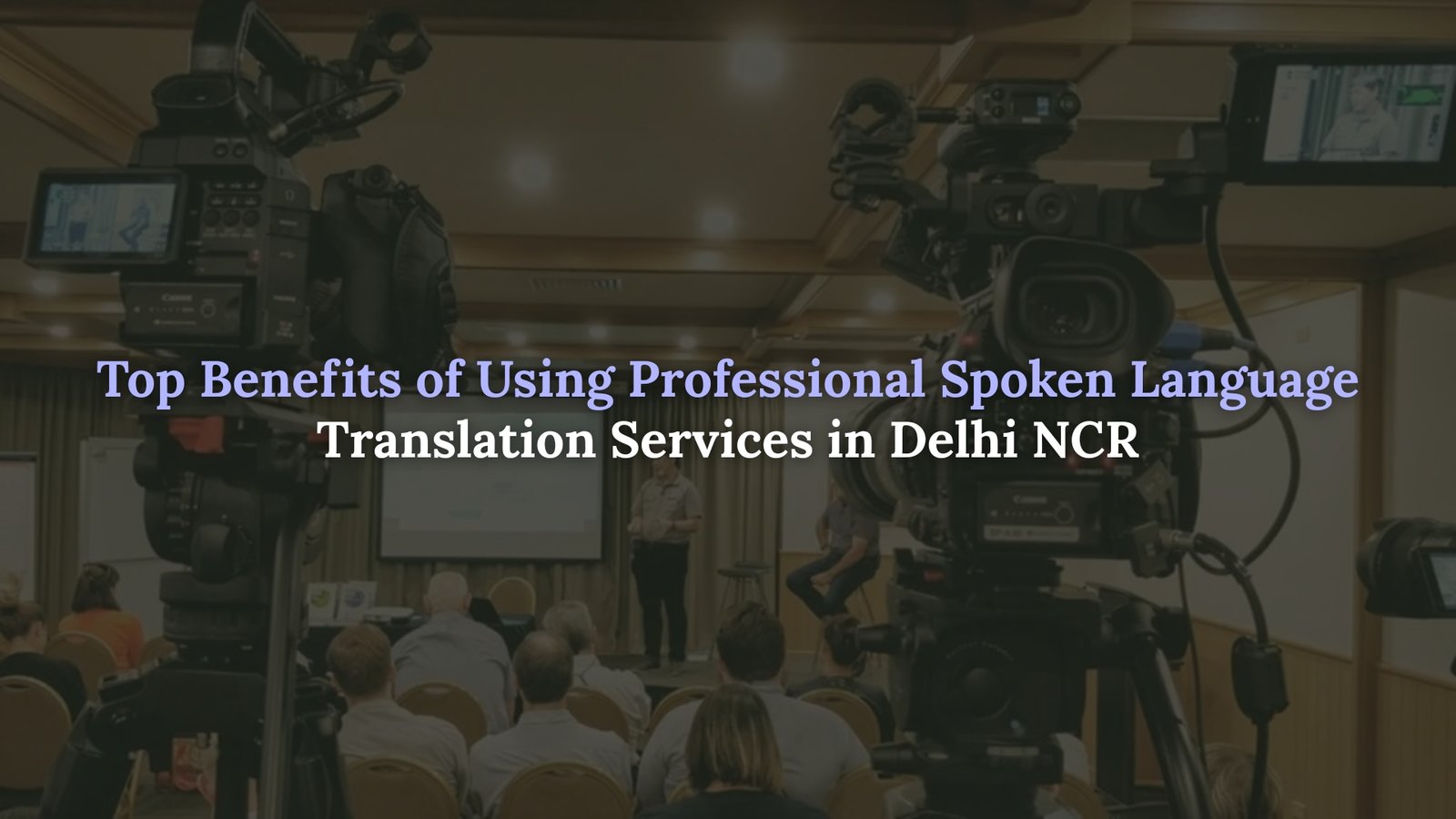 Spoken language translation services in Delhi NCR