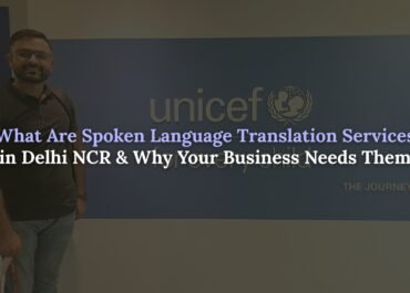 Spoken language translation services in Delhi NCR