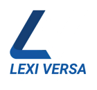 Lexi Versa Blue & White Logo